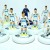 Subbuteo Andrew Table Soccer Leeds United 2018-19 on WSB Professional Bases